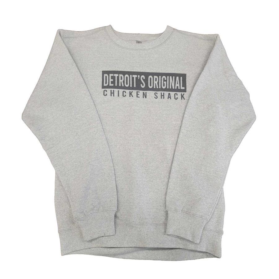 Chicken Shack Grey Crewneck Sweatshirt
