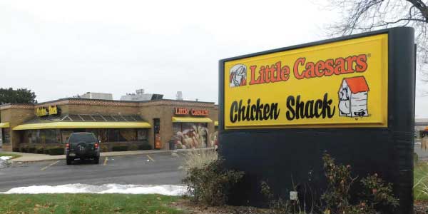 Chicken Shack Little Caesar's Combo Restaurant